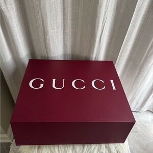 Gucci Burgundy Box